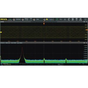 Функция анализа спектра сигнала в реальном времени DS70000-RTSA