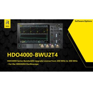 Опция расширения полосы пропускания с 200 до 400 МГц DHO4000-BWU2T4